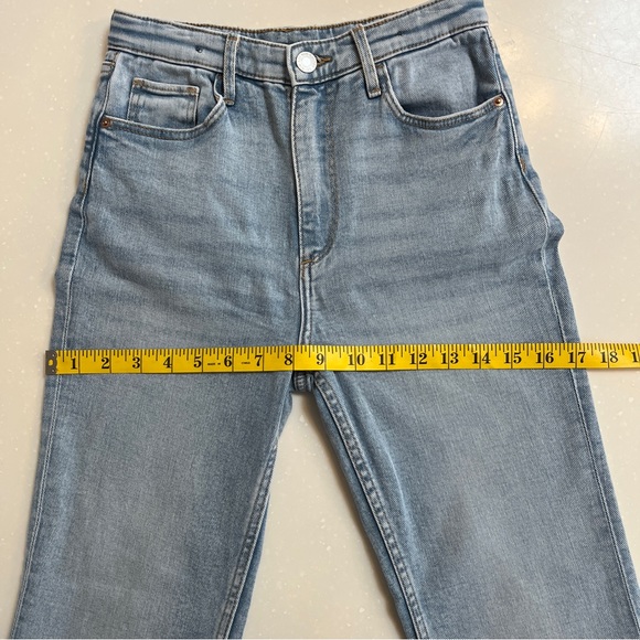 Girls H&M Comfort Stretch Flare Fit High Waist Jeans (10-12 Girls) - Picture 8 of 14